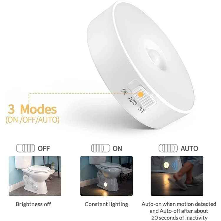 Motion Sensor USB Rechargeable Body Induction Light - BD Drop