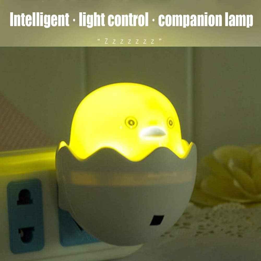 Best Quality Small Yellow Duck Shaped LED Night Light with Light Sensor - BD Drop
