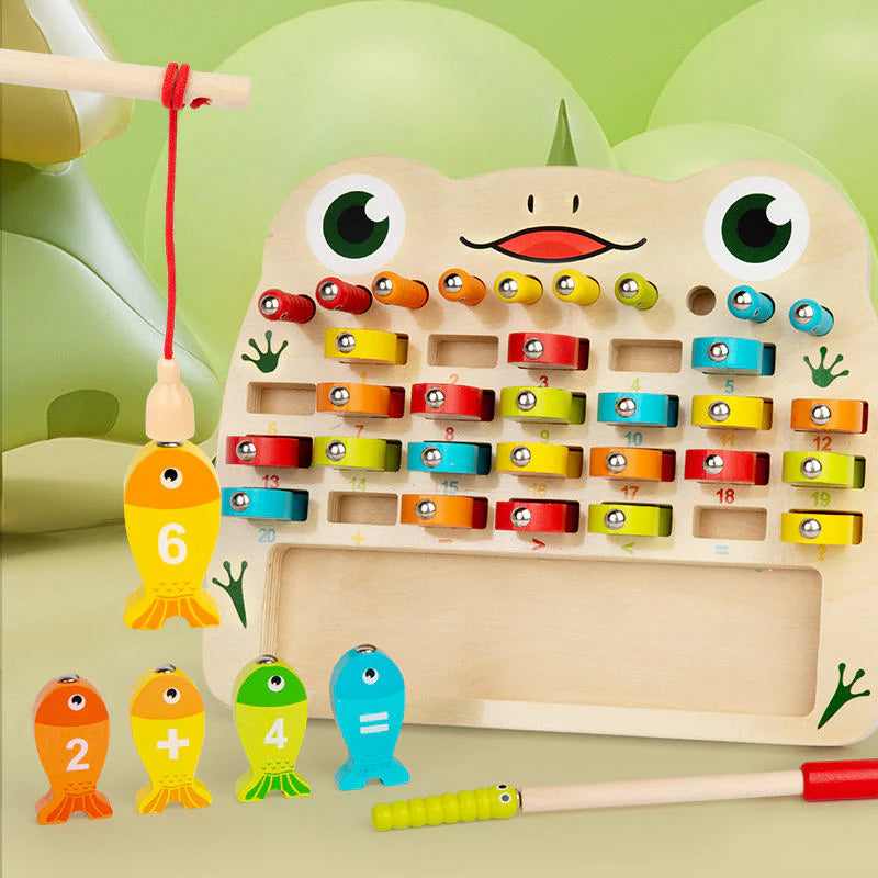 Frog Fishing and Bug Catching Game