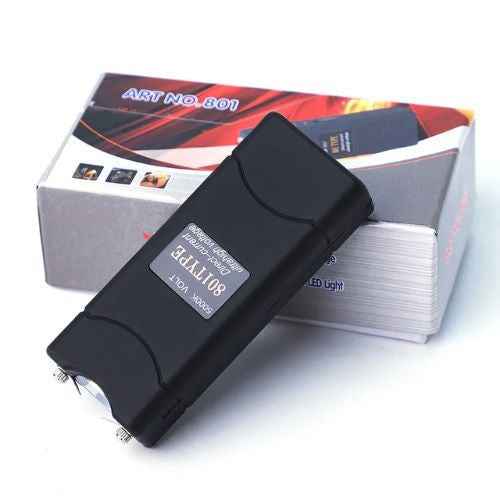 Self Defense Stun Gun with Portable Mini Flashlight for Personal Safety - BD Drop
