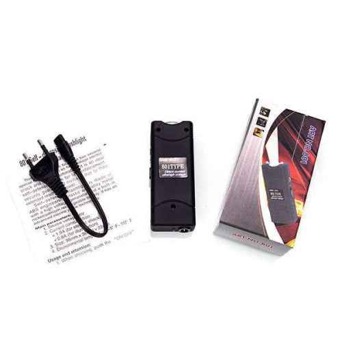 Self Defense Stun Gun with Portable Mini Flashlight for Personal Safety - BD Drop