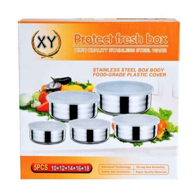 Stainless Steel 5-Pcs Bowl Set - BD Drop