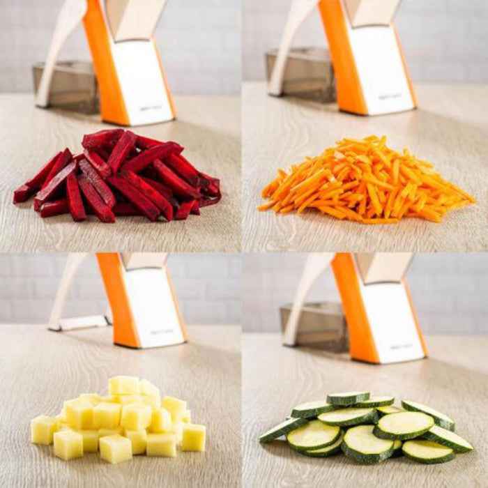 Brava Spring Slicer Vegetables Fruits Cutter - BD Drop