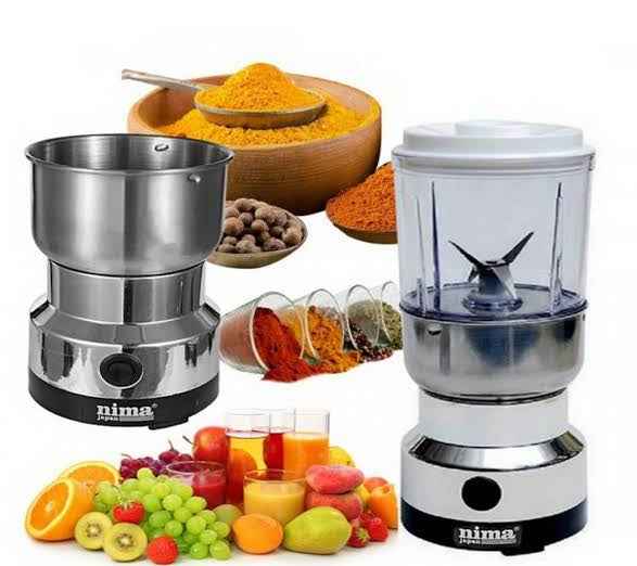 Nima Electric Grinder And Juicer - 2 in 1 - BD Drop