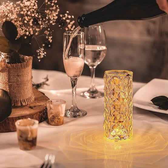 Touch & Remote Control Crystal Lamp (16 Colour) - BD Drop