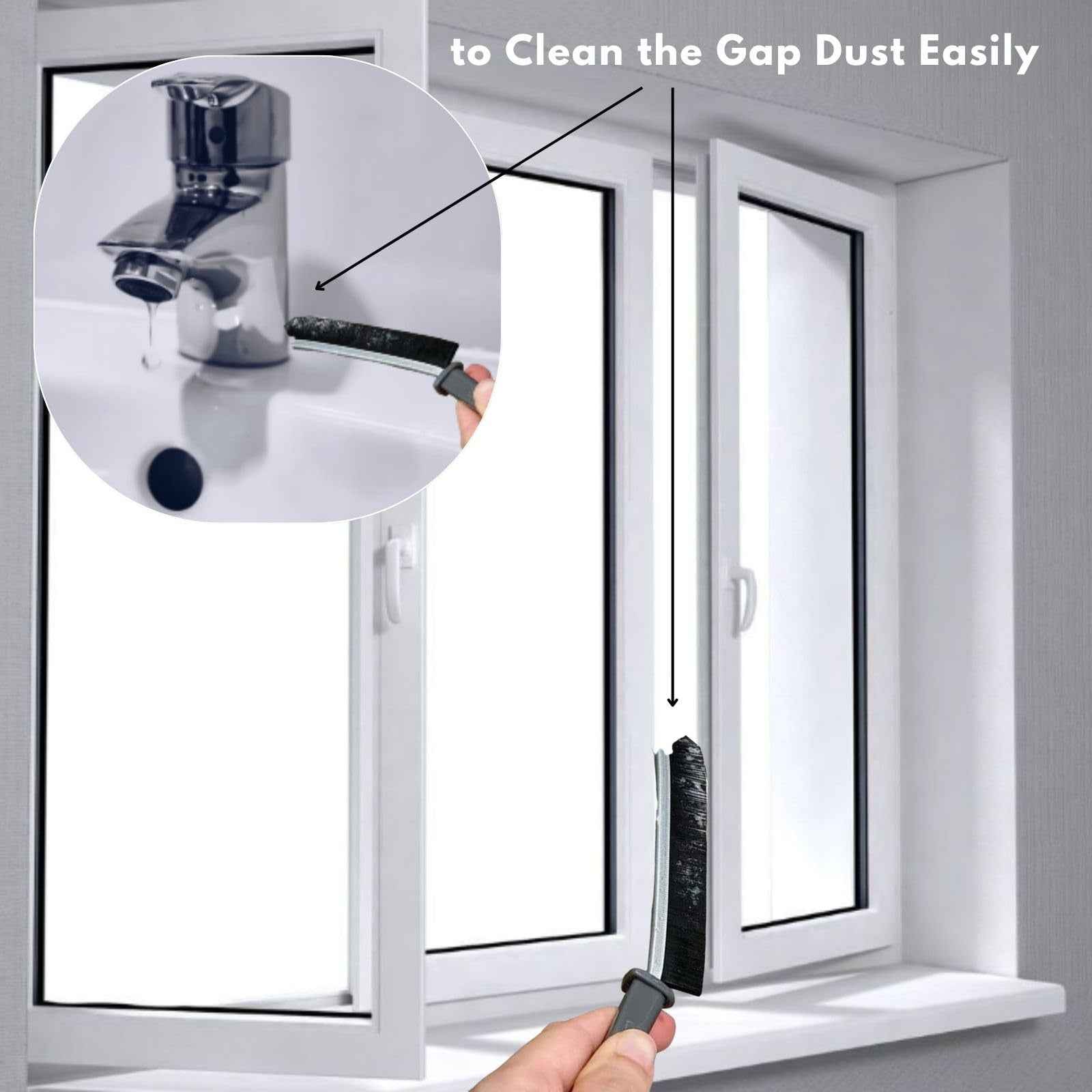 Multi-Purpose Gap Cleaning Brush (Original ) 2+1 = 03 pcs - BD Drop