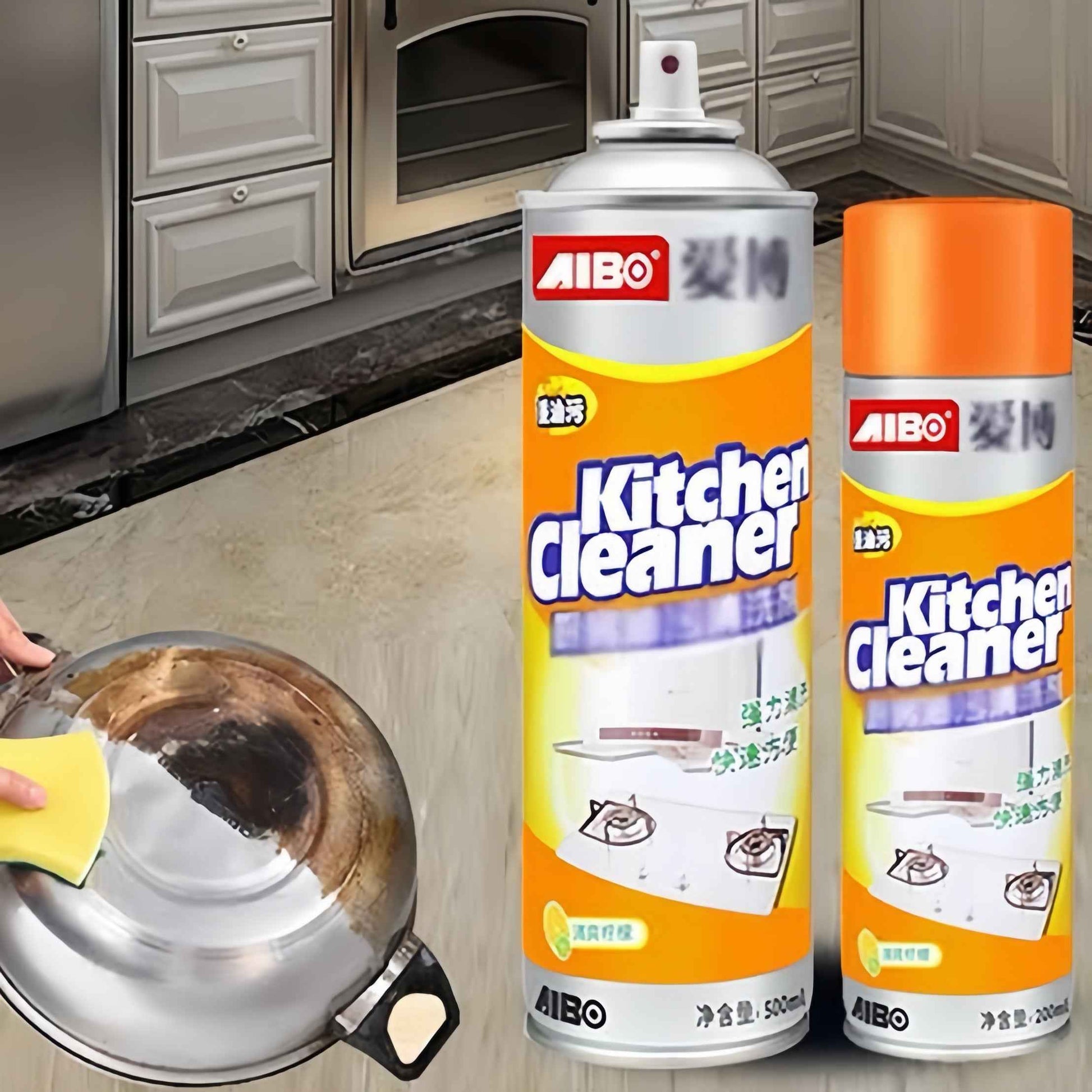 Kitchen Cleaning Foam Spray - 500ml - BD Drop