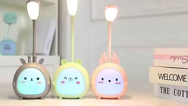 Elf Table Lamp – 360° ROTATION USB CHARGING (RANDOM COLOUR) - BD Drop