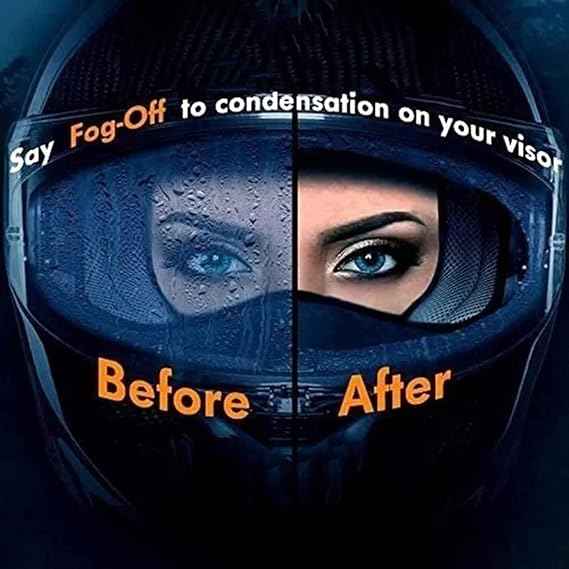 Rainproof Anti Fog Film for Helmet - BD Drop