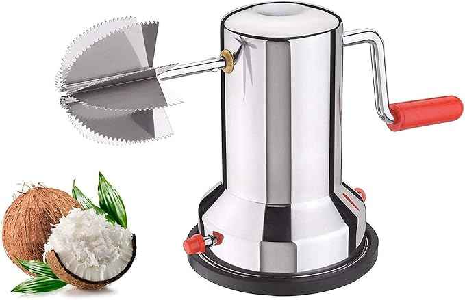 Stainless Steel Coconut Scraper - BD Drop