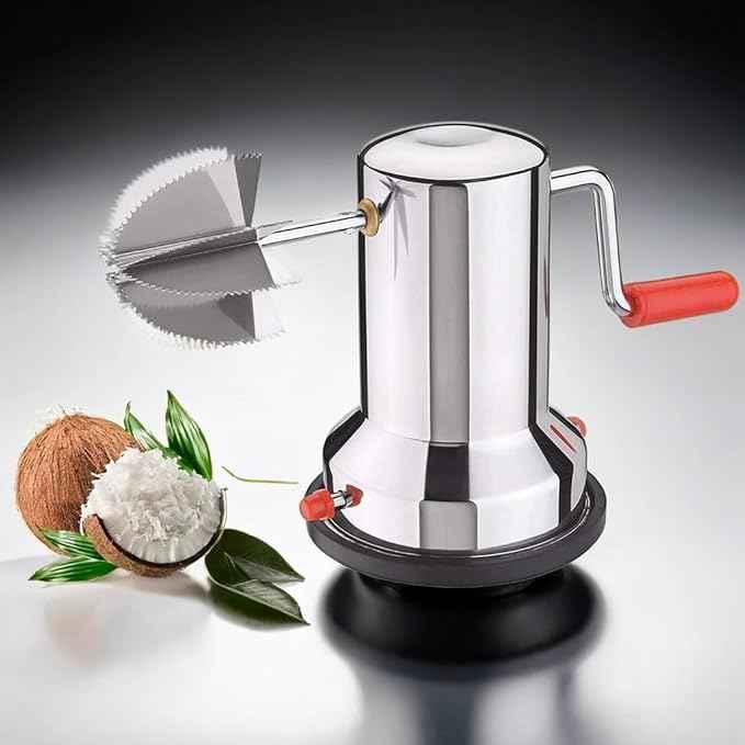 Stainless Steel Coconut Scraper - BD Drop