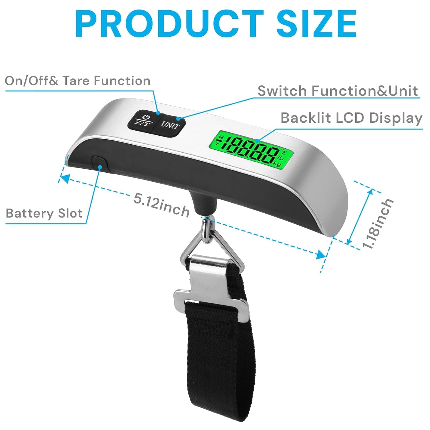 Portable Digital Weight Scale-50kg (Original)