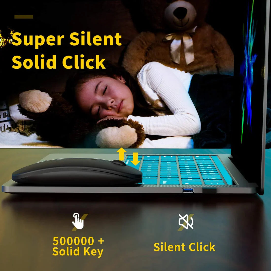 Taffware Optical Bluetooth & USB Rechargeable Wireless Mouse