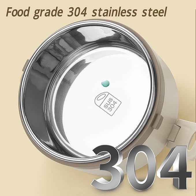 Stainless Steel Thermal Lunch Box (3 pcs Set) - BD Drop