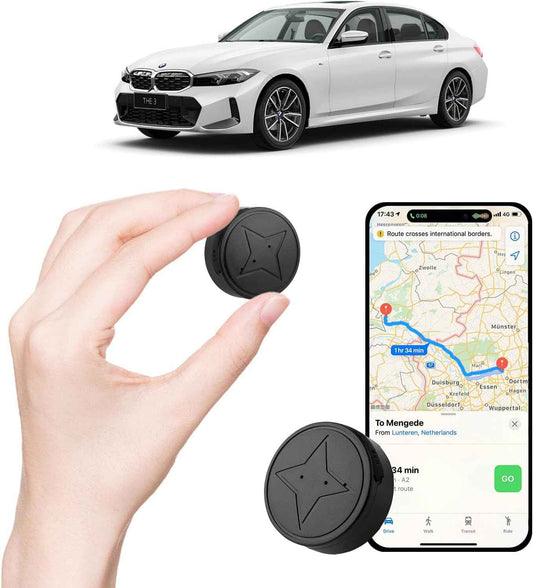 Mini GPS Tracker for Vehicles, Strong Magnetic Vehicle GPS Anti-Lost Tracker - BD Drop