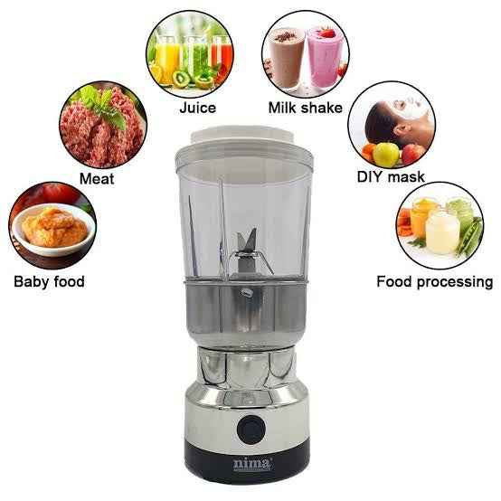 Nima Electric Grinder And Juicer - 2 in 1 - BD Drop