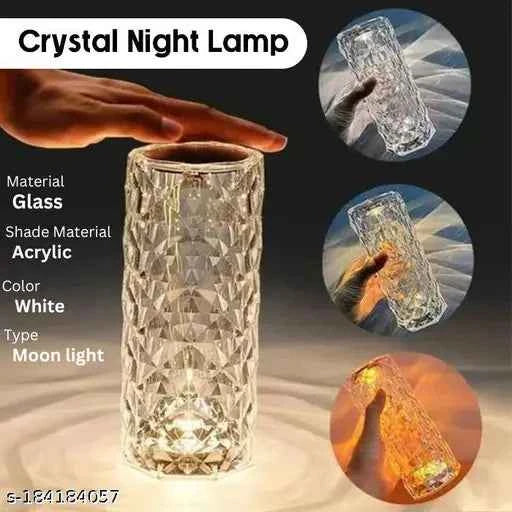 Touch & Remote Control Crystal Lamp (16 Colour) - BD Drop