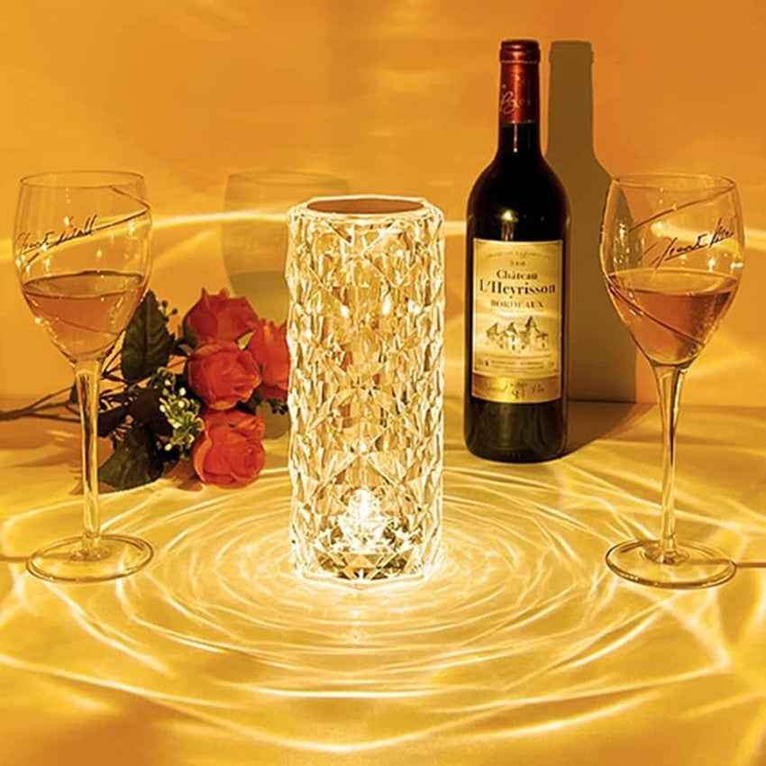Touch & Remote Control Crystal Lamp (16 Colour) - BD Drop