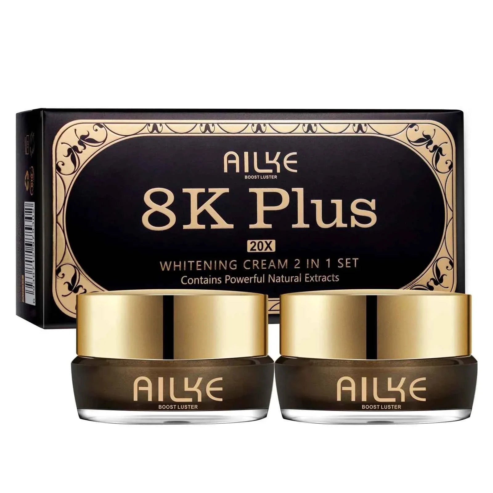 Ailke 8K Plus Dark Spot Whitening Night Cream for Man & Woman - BD Drop