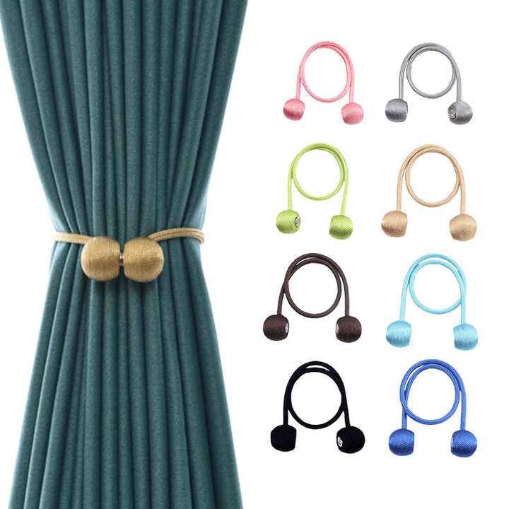 Premium Magnetic Tiebacks for Window (২ পিসের সেট) - BD Drop