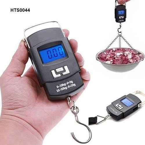 Portable Electronic Scale - Digital Weight Machine 50KG (Black) - BD Drop