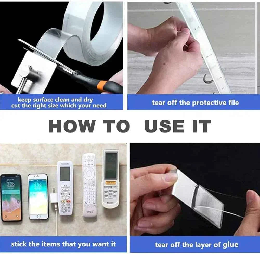 Double Sided Transparent Tape - BD Drop