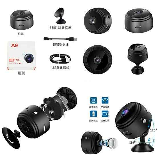 A9 Wifi Mini Camera HD 1080p - BD Drop