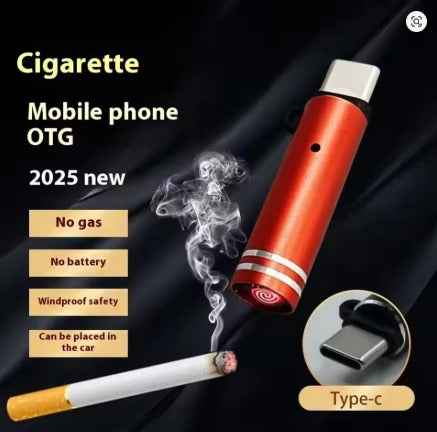 Portable Type-C Cigarette Lighter for On-the-Go Use - BD Drop