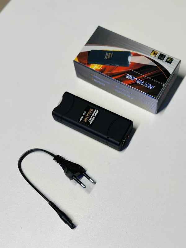 Self Defense Stun Gun with Portable Mini Flashlight for Personal Safety - BD Drop