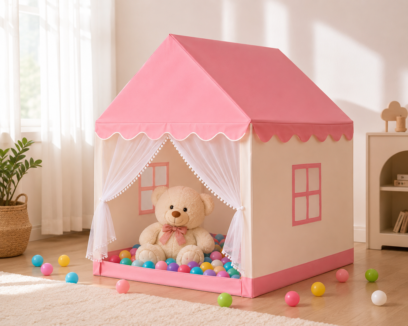 Castle Tent House with Balls