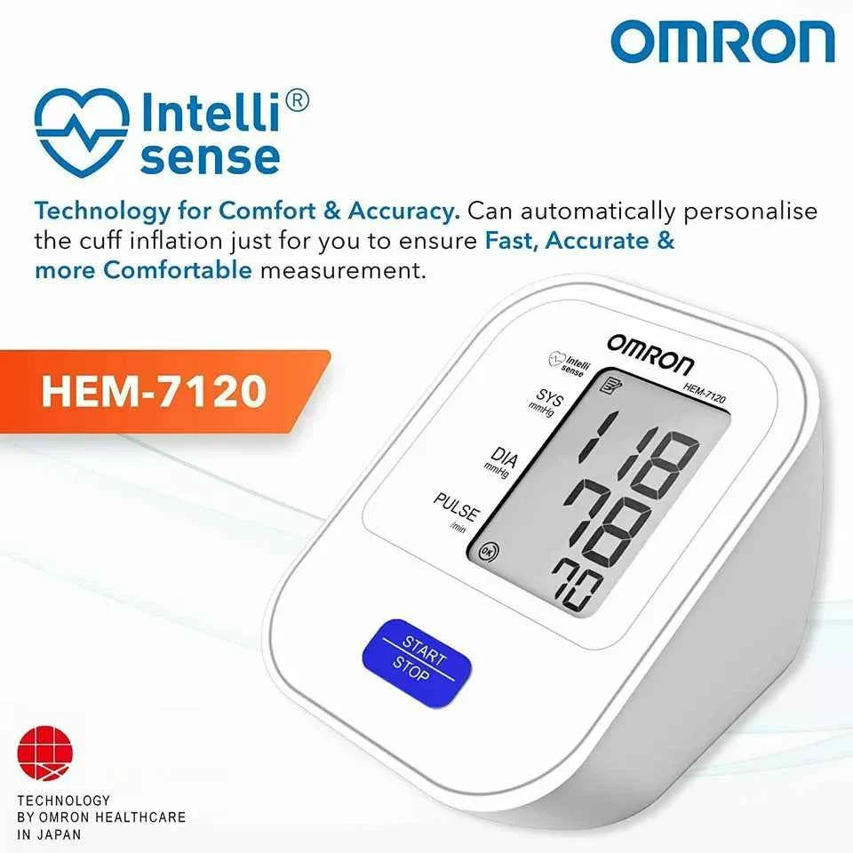 Automatic Blood Pressure Monitor Omron HEM 7120 - BD Drop